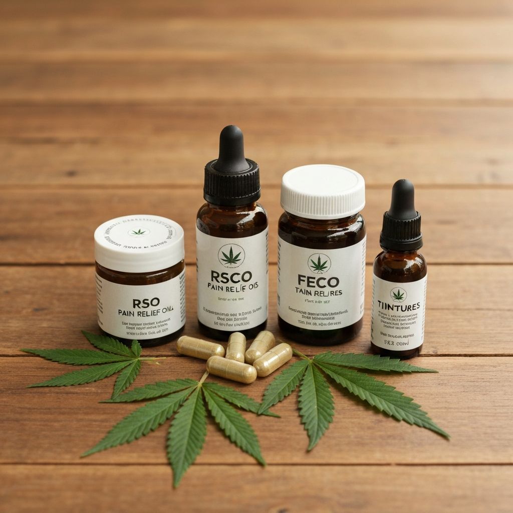 Best Cannabis Oils for Pain Relief in 2025 (RSO, FECO, Tinctures & Softgels)
