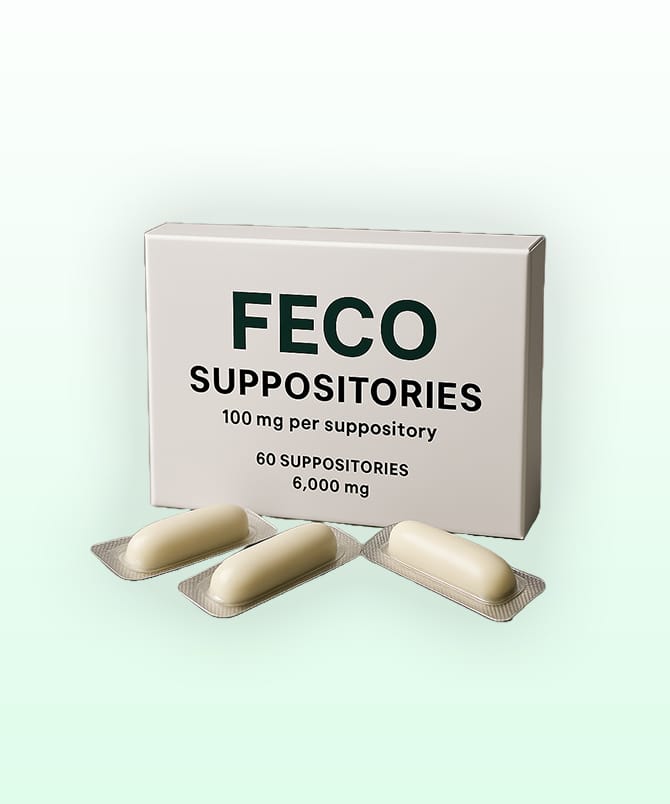 FECO Suppositories - feco Cannabis Oil Product - $60.00