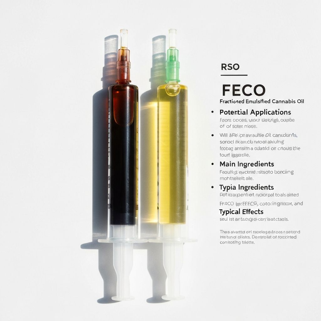 RSO vs FECO: What's the Difference? Which Cannabis Oil Is Better in 2025?